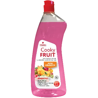 Гель для мытья посуды вручную. Cooky Fruit с ароматом фруктов концентрированное средство Гель для мытья посуды вручную. Cooky Fruit с ароматом фруктов концентрированное средство недорого с доставкой