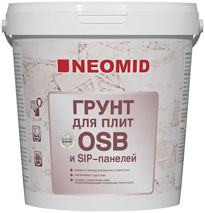 Неомид грунт для плит OSB и SIP-панелей Неомид грунт для плит OSB и SIP-панелей недорого с доставкой