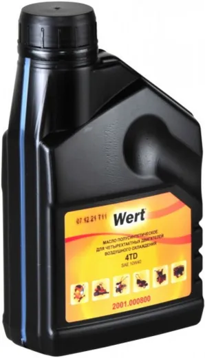 Wert 4TD SAE 10W40 масло полусинтетическое Wert 4TD SAE 10W40 масло полусинтетическое недорого с доставкой