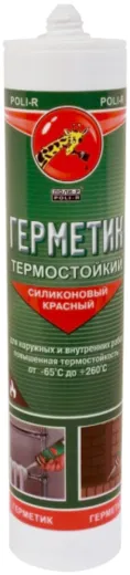 Поли-Р термостойкий силиконовый герметик