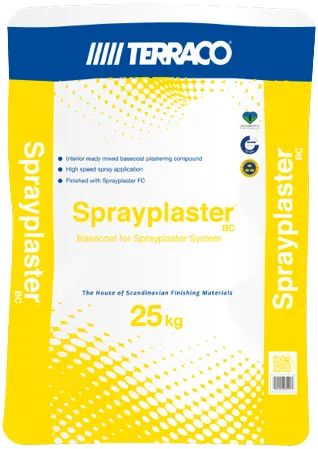 Terraco Sprayplaster BC шпатлевка базовая для механизированного нанесения Terraco Sprayplaster BC шпатлевка базовая для механизированного нанесения недорого с доставкой