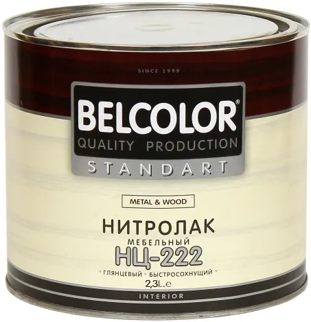 Belcolor Standart НЦ-222 Metal & Wood нитролак мебельный Belcolor Standart НЦ-222 Metal & Wood нитролак мебельный недорого с доставкой