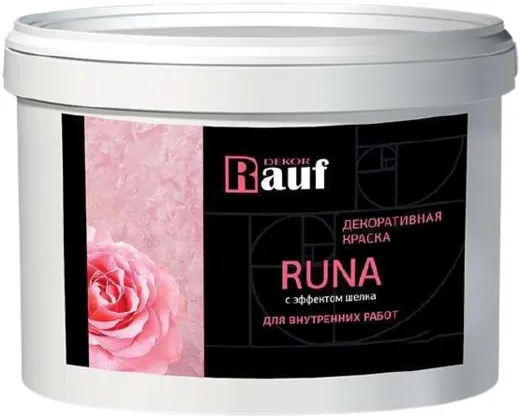 Rauf Dekor Runa декоративная краска с эффектом шелка для внутренних работ Rauf Dekor Runa декоративная краска с эффектом шелка для внутренних работ недорого с доставкой