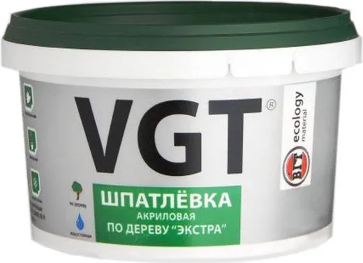 ВГТ Экстра шпатлевка акриловая по дереву ВГТ Экстра шпатлевка акриловая по дереву недорого с доставкой