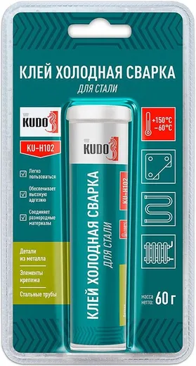 Kudo клей холодная сварка для стали