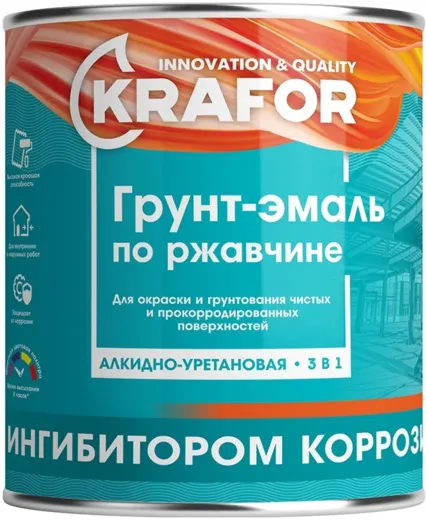 Крафор грунт-эмаль по ржавчине 3 в 1 Крафор грунт-эмаль по ржавчине 3 в 1 недорого с доставкой