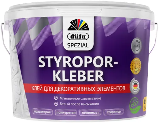 Dufa Styroporkleber клей стиропоровый для декоративных элементов Dufa Styroporkleber клей стиропоровый для декоративных элементов