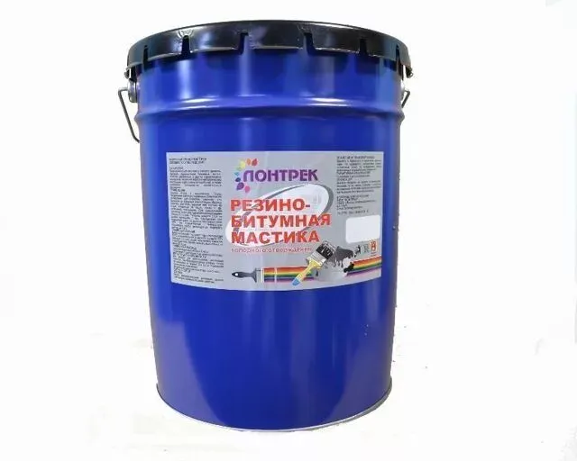 Лонтрек Мастика резино-битумная 17 кг