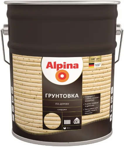 Alpina грунтовка по дереву Alpina грунтовка по дереву недорого с доставкой
