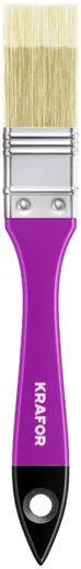 Крафор кисть плоская искусственная щетина с пластиковой ручкой Крафор кисть плоская искусственная щетина с пластиковой ручкой недорого с доставкой