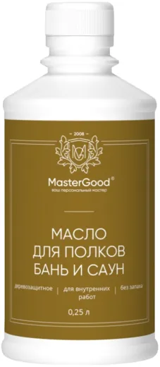 Master Good масло для полков бань и саун