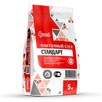 Плиточный клей "Стандарт" 5 кг Плиточный клей "Стандарт" 5 кг недорого с доставкой