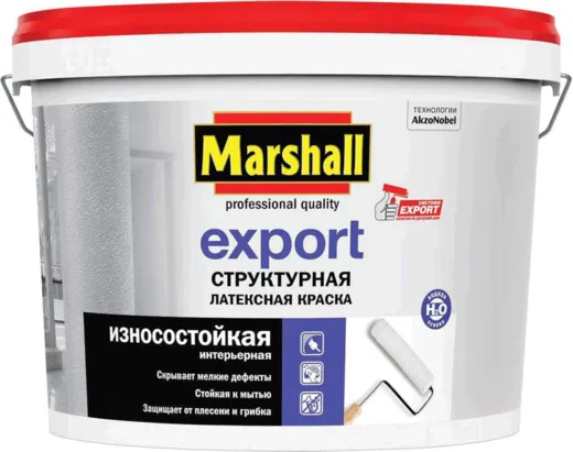 Marshall Export акриловая краска структурная для стен и потолков Marshall Export акриловая краска структурная для стен и потолков недорого с доставкой