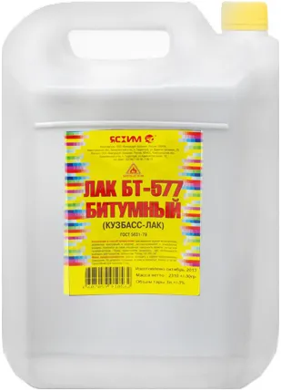 Ясхим БТ-577 Кузбасс-Лак лак битумный Ясхим БТ-577 Кузбасс-Лак лак битумный