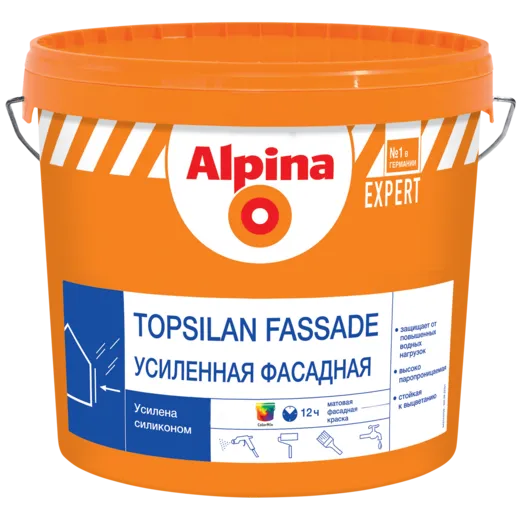 Alpina Expert Top Silico Fassade краска усиленная фасадная Alpina Expert Top Silico Fassade краска усиленная фасадная недорого с доставкой