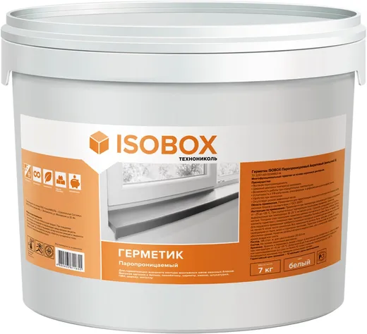 Технониколь Isobox Наружный A герметик пароизоляционный акриловый Технониколь Isobox Наружный A герметик пароизоляционный акриловый недорого с доставкой