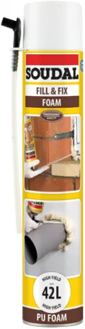 Soudal Fix & Fill Foam монтажная пена Soudal Fix & Fill Foam монтажная пена недорого с доставкой