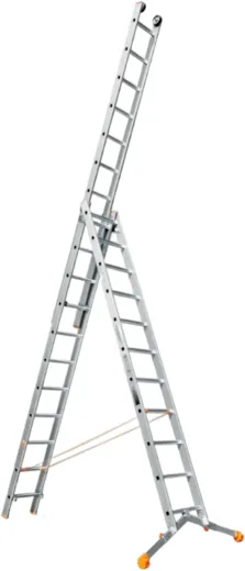 Эйфель Ювелир Плюс лестница раскладная трехсекционная Эйфель Ювелир Плюс лестница раскладная трехсекционная недорого с доставкой