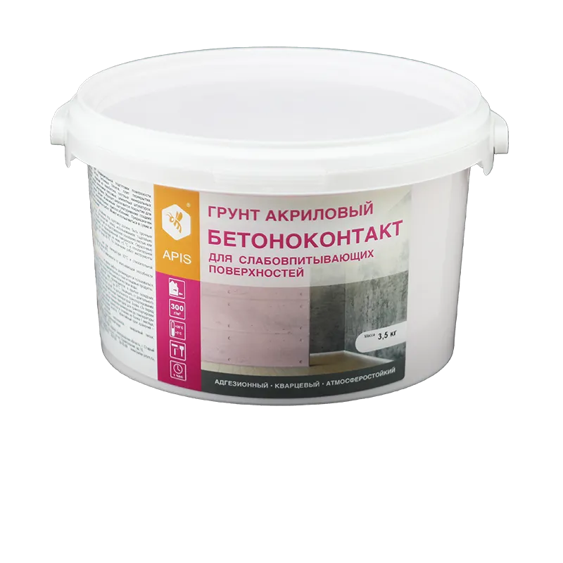 Грунт акриловый APIS БЕТОНОКОНТАКТ Грунт акриловый APIS БЕТОНОКОНТАКТ недорого с доставкой