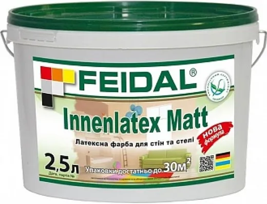 Feidal Innenlatex Matt акриловая латексная краска для стен Feidal Innenlatex Matt акриловая латексная краска для стен
