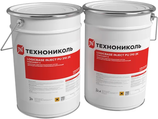 Технониколь Logicbase Inject PU 310 2K гидроактивная полиуретановая вспенивающаяся смола Технониколь Logicbase Inject PU 310 2K гидроактивная полиуретановая вспенивающаяся смола недорого с доставкой