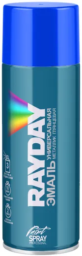 Rayday Paint Spray Professional эмаль универсальная металлик глянцевая