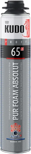 Kudo Proff Pur Foam Absolut 65 Alaska пена монтажная полиуретановая профессиональная зимняя