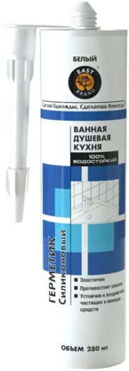 East Brand Сантехнический герметик силиконовый кислотный