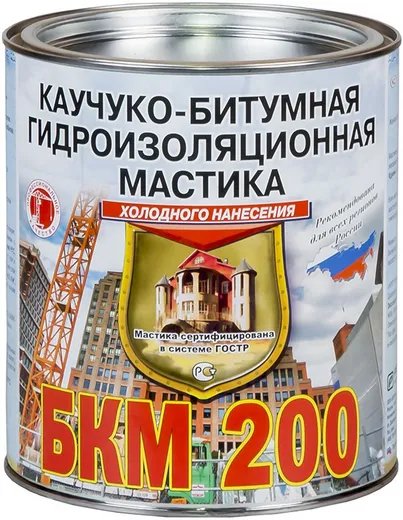Рогнеда БКМ 200 каучуко-битумная гидроизоляционная мастика Рогнеда БКМ 200 каучуко-битумная гидроизоляционная мастика недорого с доставкой