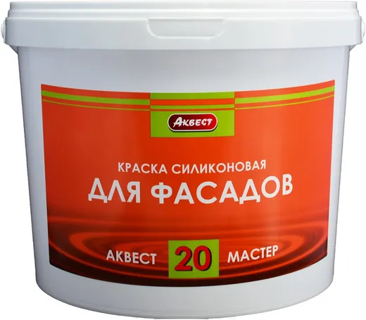 Аквест Мастер 20 краска силиконовая для фасадов Аквест Мастер 20 краска силиконовая для фасадов