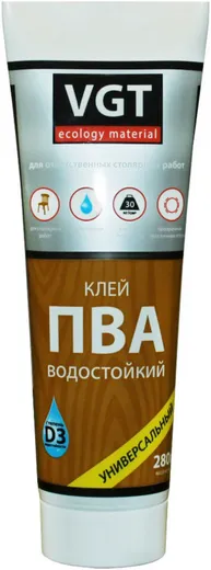 ВГТ ПВА Водостойкий клей столярный ВГТ ПВА Водостойкий клей столярный недорого с доставкой