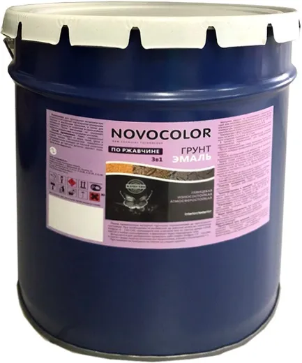 Новоколор Универсальная грунт-эмаль по ржавчине 3 в 1 Новоколор Универсальная грунт-эмаль по ржавчине 3 в 1 недорого с доставкой
