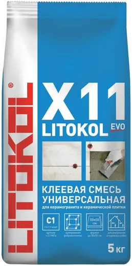 Литокол X11 Evo клеевая смесь для облицовочных плиток Литокол X11 Evo клеевая смесь для облицовочных плиток недорого с доставкой