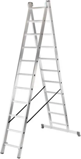 Вихрь лестница алюминиевая двухсекционная Вихрь лестница алюминиевая двухсекционная недорого с доставкой