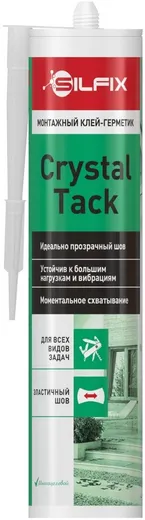 Sila Silfix Hybrid Bond Crystal Tack монтажный клей-герметик