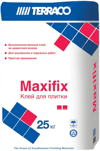 Terraco Maxifix клей для плитки на акриловой основе Terraco Maxifix клей для плитки на акриловой основе недорого с доставкой