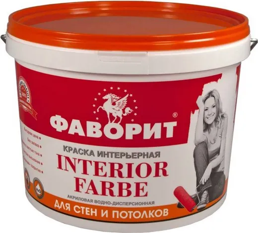 Фаворит ВД-АК-20 И-1 Interior Farbe краска интерьерная акриловая водно-дисперсионная Фаворит ВД-АК-20 И-1 Interior Farbe краска интерьерная акриловая водно-дисперсионная недорого с доставкой