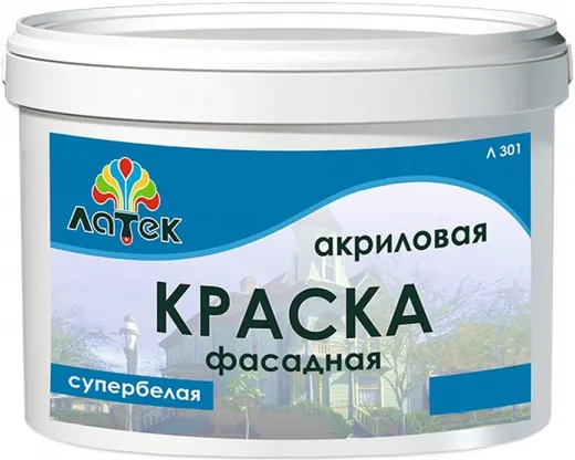 Латек Л 301 акриловая краска фасадная Латек Л 301 акриловая краска фасадная недорого с доставкой