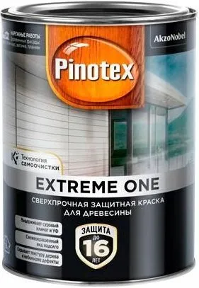 Пинотекс Extreme One сверхпрочная защитная краска для древесины Пинотекс Extreme One сверхпрочная защитная краска для древесины недорого с доставкой