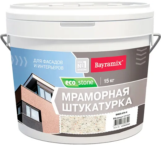 Bayramix Ecostone мраморная штукатурка для фасадов и интерьеров Bayramix Ecostone мраморная штукатурка для фасадов и интерьеров недорого с доставкой