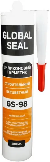Global Seal GS 98 герметик cиликоновый cтроительный нейтральный Global Seal GS 98 герметик cиликоновый cтроительный нейтральный недорого с доставкой