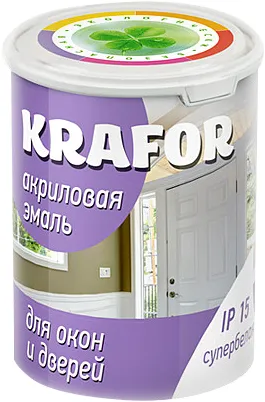 Крафор эмаль акриловая для окон и дверей Крафор эмаль акриловая для окон и дверей