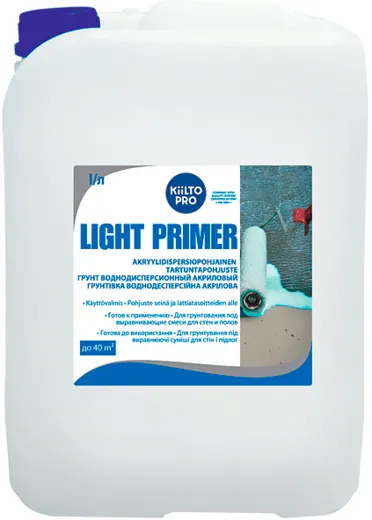 Kiilto Pro Light Primer грунт воднодисперсионный акриловый