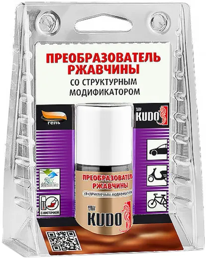 Kudo преобразователь ржавчины со структурным модификатором Kudo преобразователь ржавчины со структурным модификатором