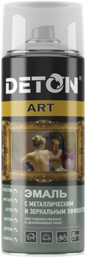 Deton Art эмаль аэрозольная с металлическим и зеркальным эффектом