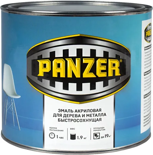 Panzer эмаль акриловая для дерева и металла быстросохнущая Panzer эмаль акриловая для дерева и металла быстросохнущая недорого с доставкой