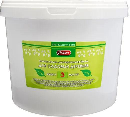 Аквест Мастер 3 краска водно-дисперсионная для садовых деревьев Аквест Мастер 3 краска водно-дисперсионная для садовых деревьев недорого с доставкой