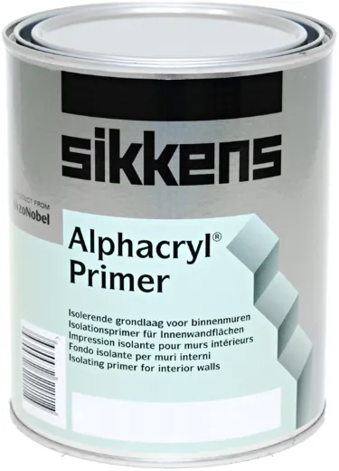 Sikkens Wood Coatings Alphacryl Primer изолирующий акриловый грунт для внутренних работ Sikkens Wood Coatings Alphacryl Primer изолирующий акриловый грунт для внутренних работ недорого с доставкой