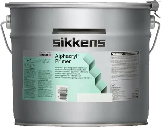 Sikkens Wood Coatings Alphacryl Primer изолирующий акриловый грунт для внутренних работ Sikkens Wood Coatings Alphacryl Primer изолирующий акриловый грунт для внутренних работ недорого с доставкой