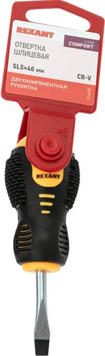 Rexant Comfort отвертка шлицевая